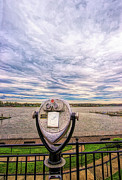 Watching The River On A Cloudy Day Photograph by Gary Slawsky