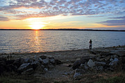 Watching the sunset Photograph by Angela Murdock