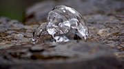 Water Bubbles on Fountain Photograph by Eva-Maria Di Bella
