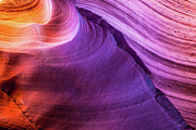 WaterHole Canyon Wave Photograph by Lon Dittrick