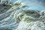 Wave Rainbow Photograph by Bill Posner