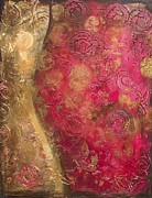 Waves of Circles Painting by Kristen Abrahamson