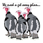 We Need A Get Away Plan Digital Art by Gabby Tary