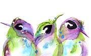 We Three Painting by Dawn Derman