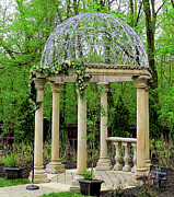Wedding Gazebo in Waiting Photograph by Linda Stern Wedding Gazebo in Waiting Photograph by Linda Stern