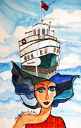Wenonah 2  Painting by Marilyn Brooks