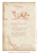 Werecoyotes Drawing by Swann Smith