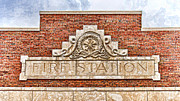 West Bottoms Fire Station Terracotta DWC Photograph by Kevin Anderson