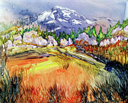 When The Mtn Calls Painting by Kim Shuckhart Gunns