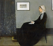 Whistlers Mother Painting by James McNeill Whistler