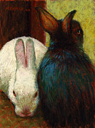 White and Black Pastel by Rita Kirkman White and Black Pastel by Rita Kirkman