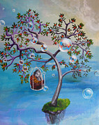 Why The Caged Bird Sings Painting by Mindy Huntress