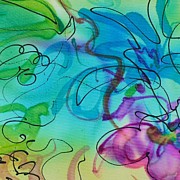 Wild Flowers Painting by Barbara Pease