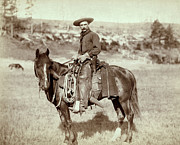 Wild West. The Cow Boy. Sturgis, Dakota Photograph by Everett