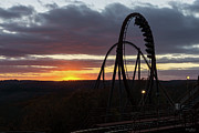 Wildfire Sunset Photograph by Jennifer White