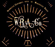 Winchester Repeating Arms Cartridge Board Painting by Unknown