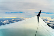Wing and Clouds Photograph by Robert FERD Frank