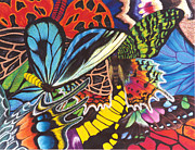 Wings of Utopia Painting by Lucy Arnold