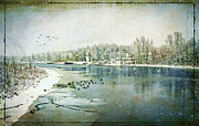 Winter on the Hudson No. 2 Photograph by Linda Lee Hall
