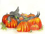 Witchypoo Painting by Renee Catherine Wittmann Witchypoo Painting by Renee Catherine Wittmann