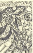 Withered Drawing by Karen Musick