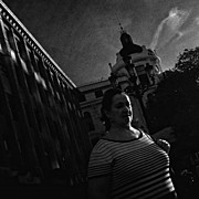 #woman #people #architecture #lowkey Photograph by Rafa Rivas