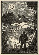 Woodcut Frontspiece By Norman James Drawing by Vintage Design Pics