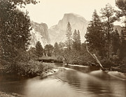 YOSEMITE, HALF DOME, c1865. Photograph by Carleton Watkins YOSEMITE, HALF DOME, c1865. Photograph by Carleton Watkins