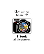 Capture the World - Nikon Camera and Scenic Landscape Art Digital Art by Lena Owens