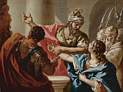 Young Hannibal swears enmity to Rome Painting by Giovanni Antonio Pellegrini Young Hannibal swears enmity to Rome Painting by Giovanni Antonio Pellegrini