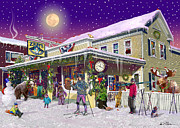 Zebs General Store in North Conway New Hampshire Digital Art by Nancy Griswold