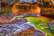 Zion Subway Photograph by Greg Norrell