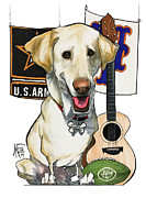 Zito 3296 Drawing by John LaFree