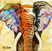 Zulu Painting by Maria Barry Zulu Painting by Maria Barry