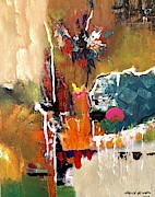 Abstract #2 Painting by Miroslaw  Chelchowski