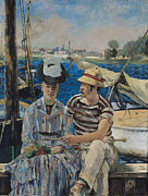 Edouard Manet, Argenteuil, 1874 Painting by Edouard Manet