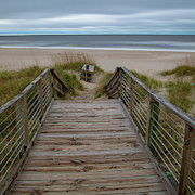 Beach Walkway #1 Photograph by Nick Noble
