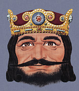 Bearded King #1 Drawing by CSA Images Bearded King #1 Drawing by CSA Images
