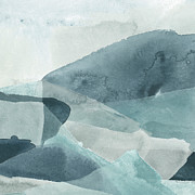 Blue Range II #1 Painting by June Erica Vess