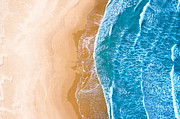 Blue Sea At The Beach Seen #1 Photograph by Haller Tornello