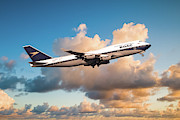 Boeing 747-436 - BOAC #1 Digital Art by Airpower Art