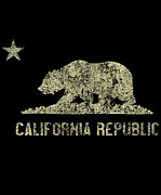 California Republic Vintage #1 Digital Art by Flippin Sweet Gear