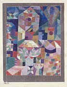 Castle Garden Painting by Paul Klee