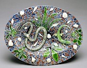 Ceramic Dish By Bernard Palissy #1 Photograph by Science Photo Library