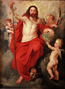 Christ Triumphing Over Death And Sin Painting by Peter Paul Rubens