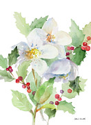 Christmas Bouquet I #1 Painting by Lanie Loreth