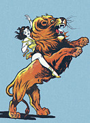 Circus Perfomer #1 Drawing by CSA Images Circus Perfomer #1 Drawing by CSA Images