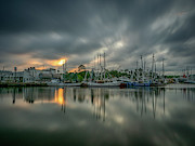 Dramatic Bayou Sunset #1 Photograph by Brad Boland
