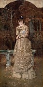 Fall Painting by Alfred Stevens