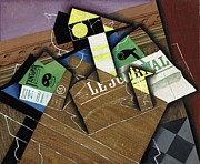 Fantmas Painting by Juan Gris